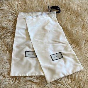Gucci Shoes Dust Bags (pair)